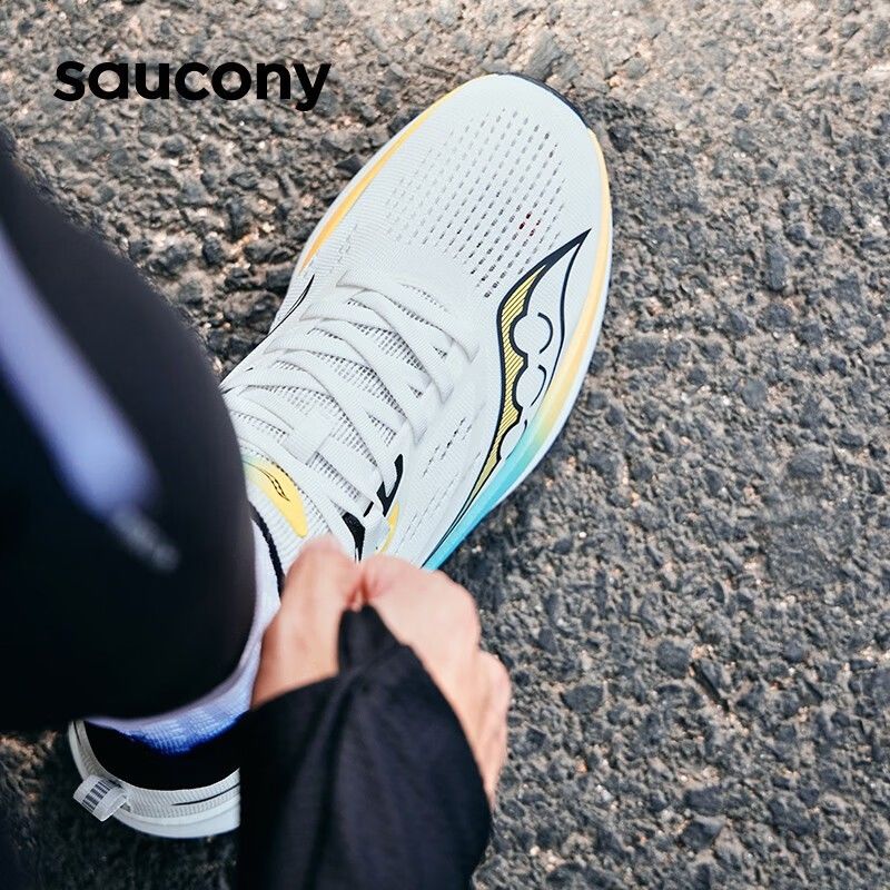 saucony TIDE浪潮跑步鞋竞速秋季运动鞋减震男女同款 253元 - 线报酷