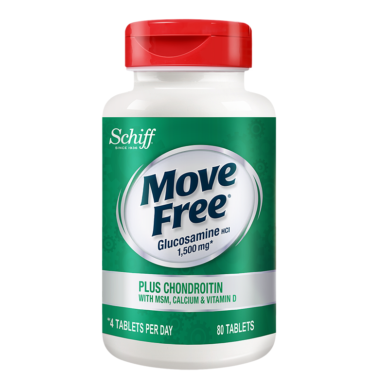 Move Free 益节高钙氨糖软骨素80粒5合1 139元 - 线报酷
