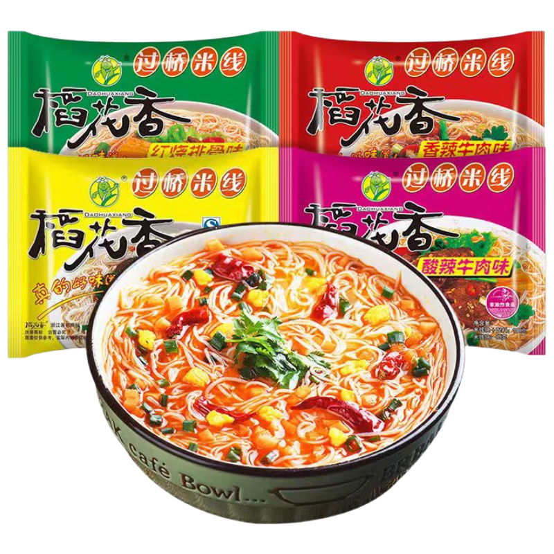 稻花香过桥米线4口味组合8袋装854g 11.95元 - 86线报