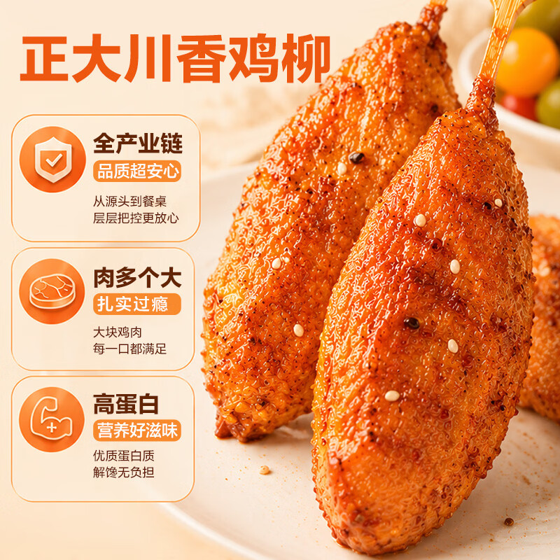 正大食品川香鸡柳1kg 4件 16.73元 - 86线报