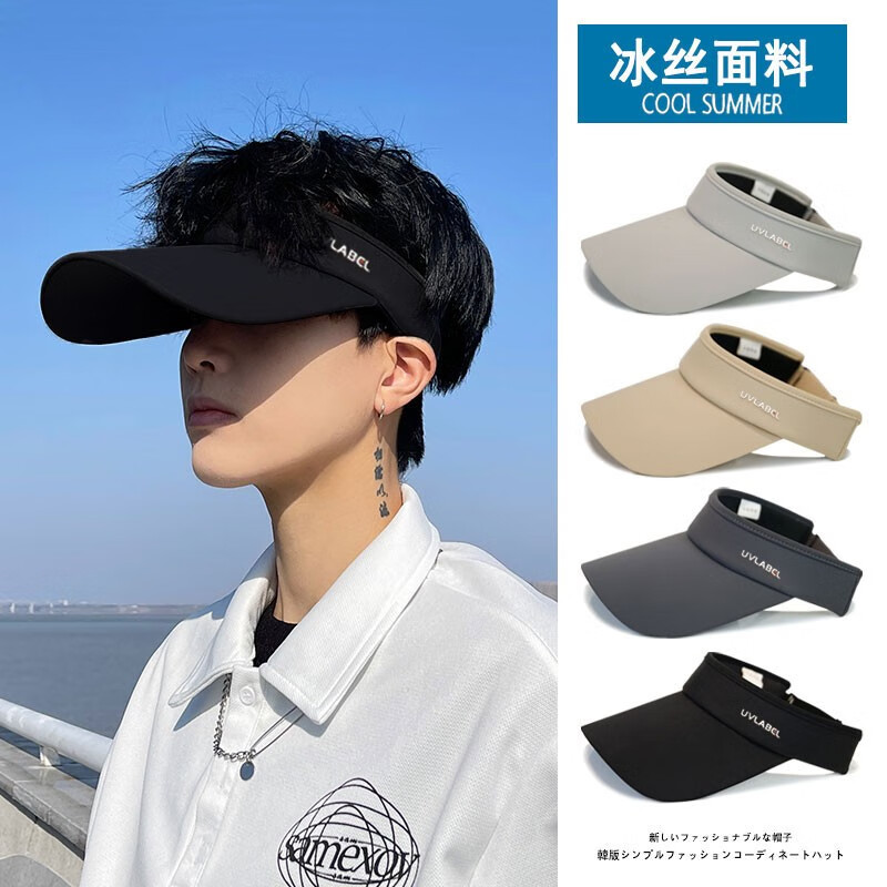 防紫外线太阳帽空顶遮阳帽UVL-蓝色 12.9元 - 86线报