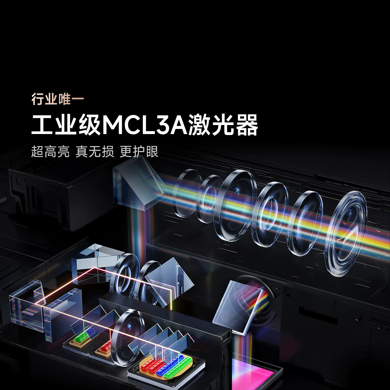 Vidda C5Master 4K超高清 三色激光 光学变焦 投影仪 - 线报酷