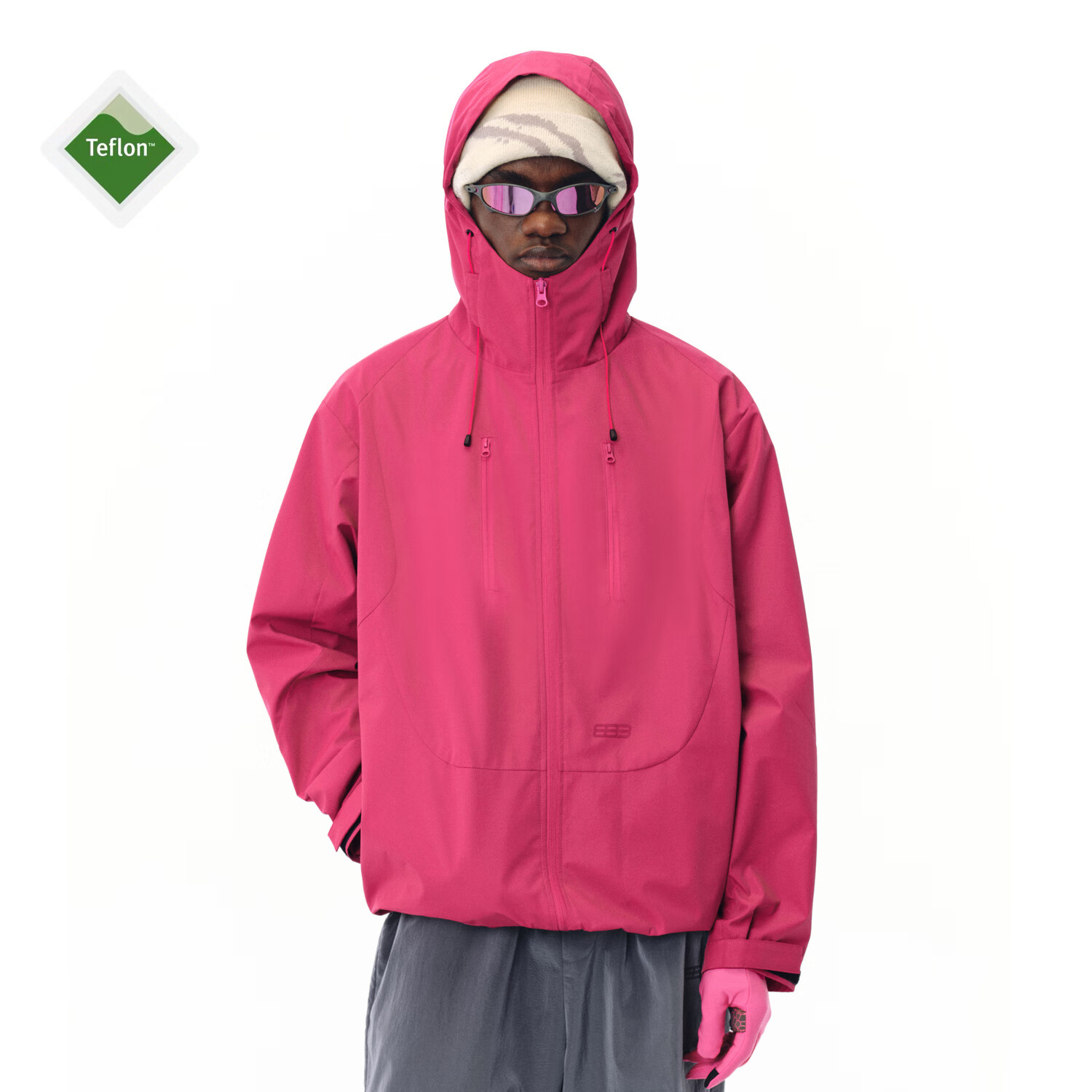 FPA三防双拉连帽冲锋衣火龙果色M 239元 - 86线报 FPA三防双拉连帽冲锋衣火龙果色M 239元 - 86线报