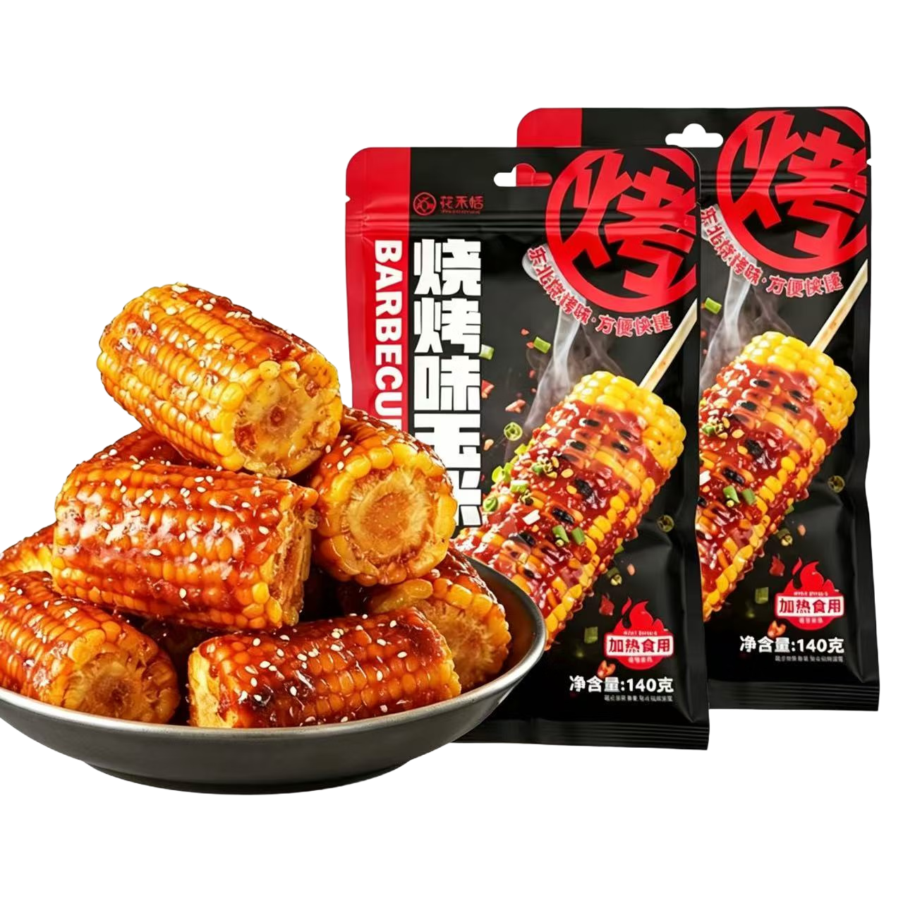 京鲜生彩袋花禾恬烧烤玉米段140g*6段 9.9元 - 86线报