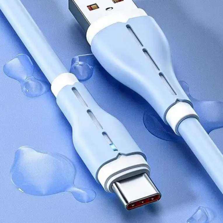 液态硅胶快充数据线华为Type-C1米海洋蓝 0.88元 - 86线报 液态硅胶快充数据线华为Type-C1米海洋蓝 0.88元 - 86线报