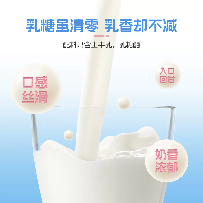 认养0乳糖牛奶200ml*9盒学生儿童营养早餐奶3.6g蛋白 19.44元 - 86线报