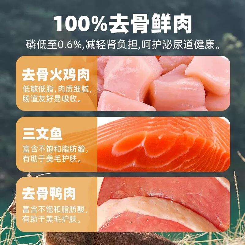 NOW FRESH美国进口无谷鸡肉成猫粮16磅/7.25kg护肾低负担 410.62元 - 86线报