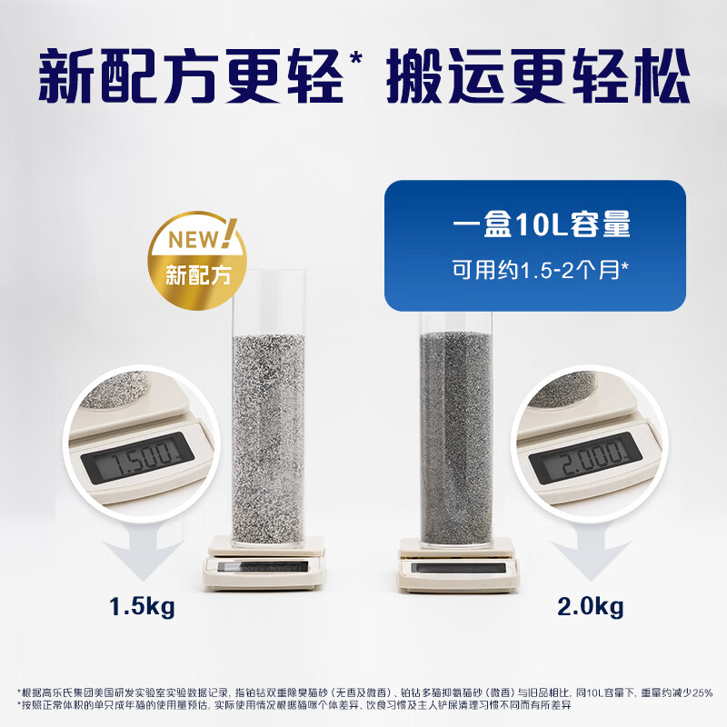 铂钻紫标速凝微香猫砂10L 66元 - 线报酷