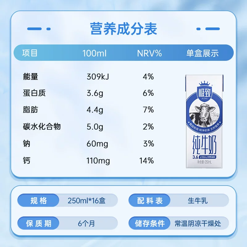三元全脂纯牛奶250ml*16盒*2箱 58.94元 - 86线报 三元全脂纯牛奶250ml*16盒*2箱 58.94元 - 86线报