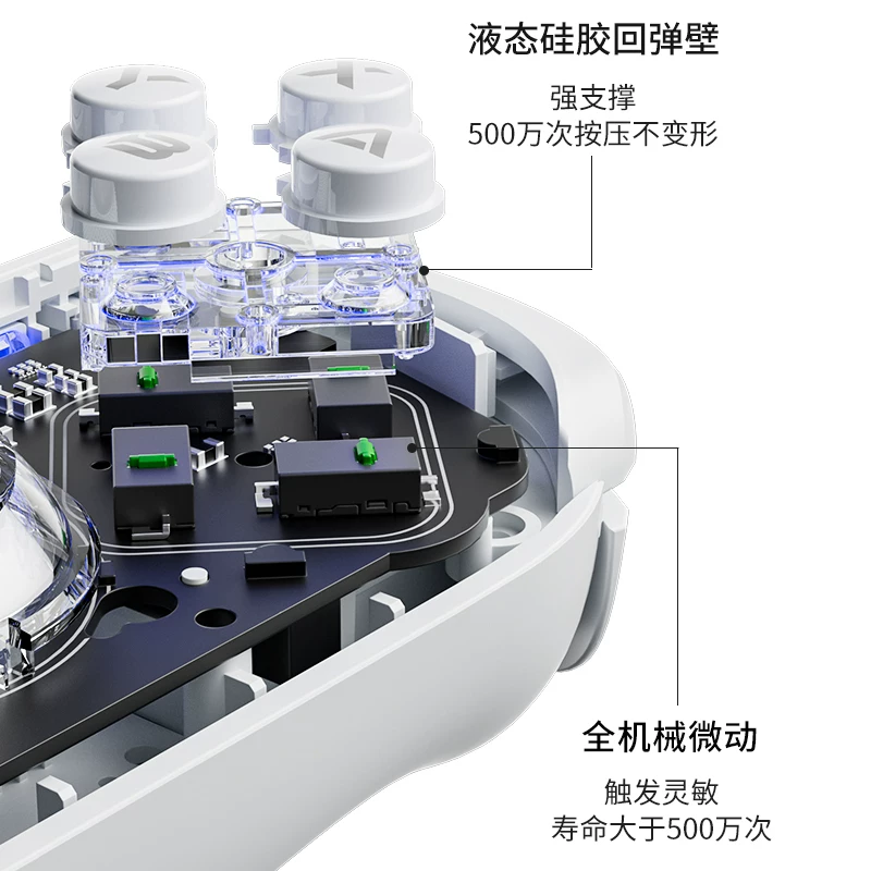 澳加狮霍尔摇杆游戏手柄 179元 - 86线报