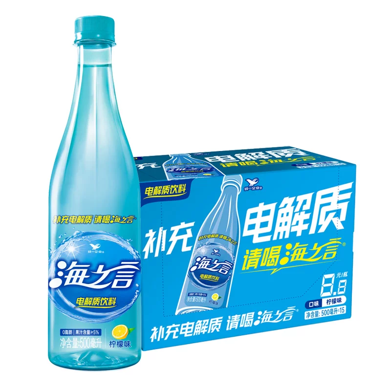 统一海之言海盐柠檬味500ml*15瓶 39元 - 86线报