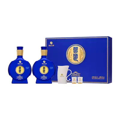贵州习酒感恩98礼盒装白酒500ml×2瓶53度酱香型 376.58元 - 线报酷