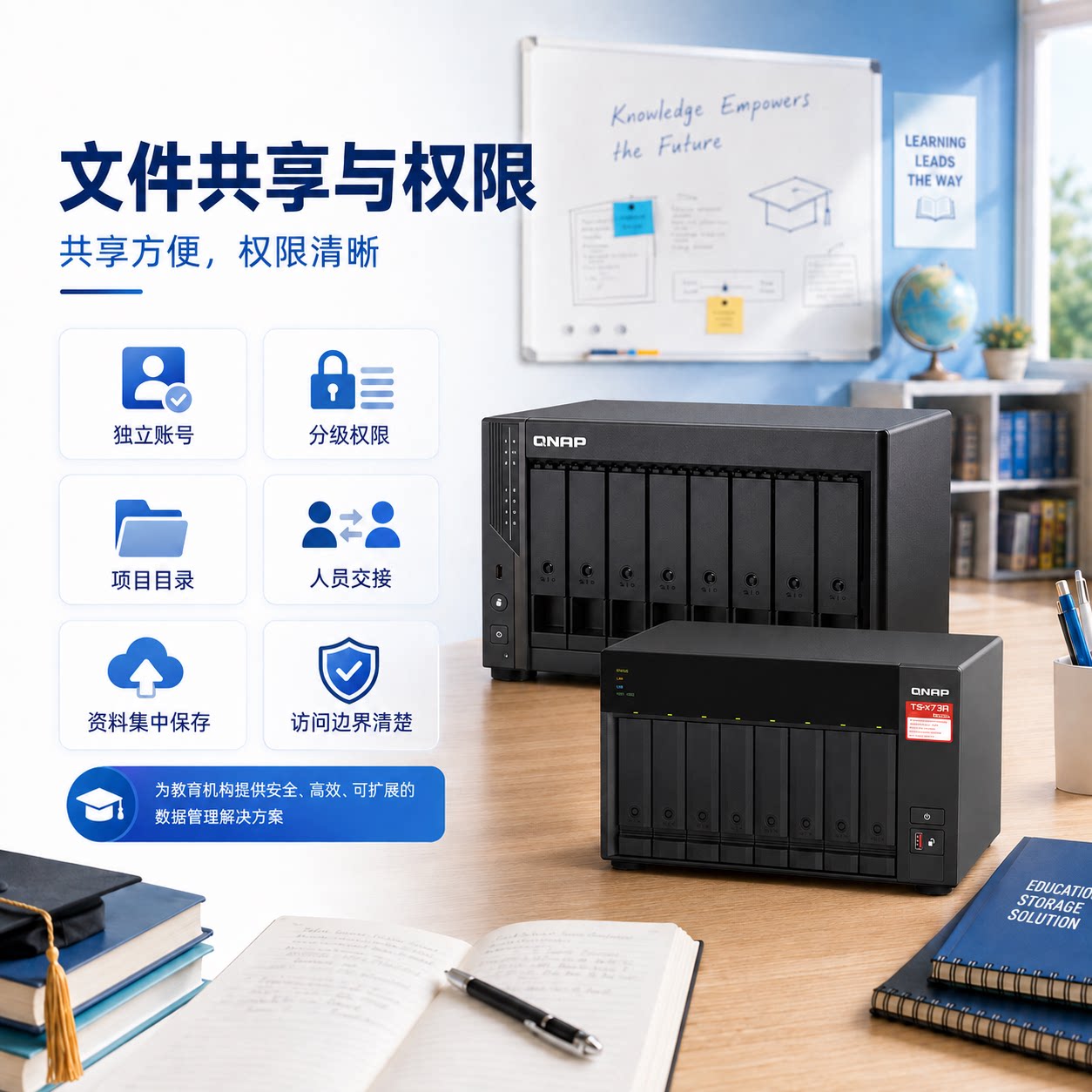 威联通2.5GbE网络存储NAS 16G-DDR5内存 3370元 - 线报酷