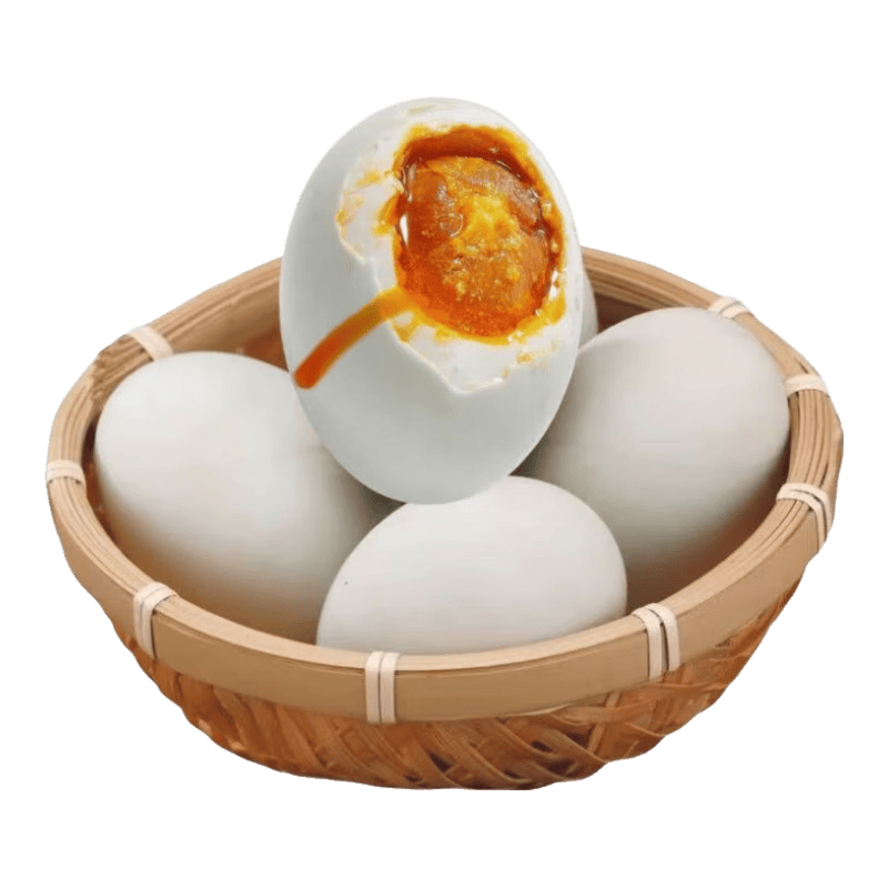 高邮特产咸鸭蛋红心流油50-60g6枚 0.99元 - 86线报