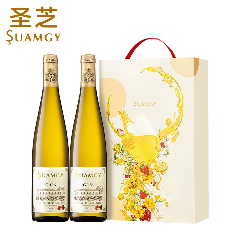 Suamgy波尔多长相思莫斯卡托甜白葡萄酒750ml*2瓶双支礼盒装 358元 - 86线报 Suamgy波尔多长相思莫斯卡托甜白葡萄酒750ml*2瓶双支礼盒装 358元 - 86线报