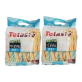 临期：Totaste土斯 牛奶味棒饼干320g*2袋 9.9元（合4.95元/袋） 图片 1