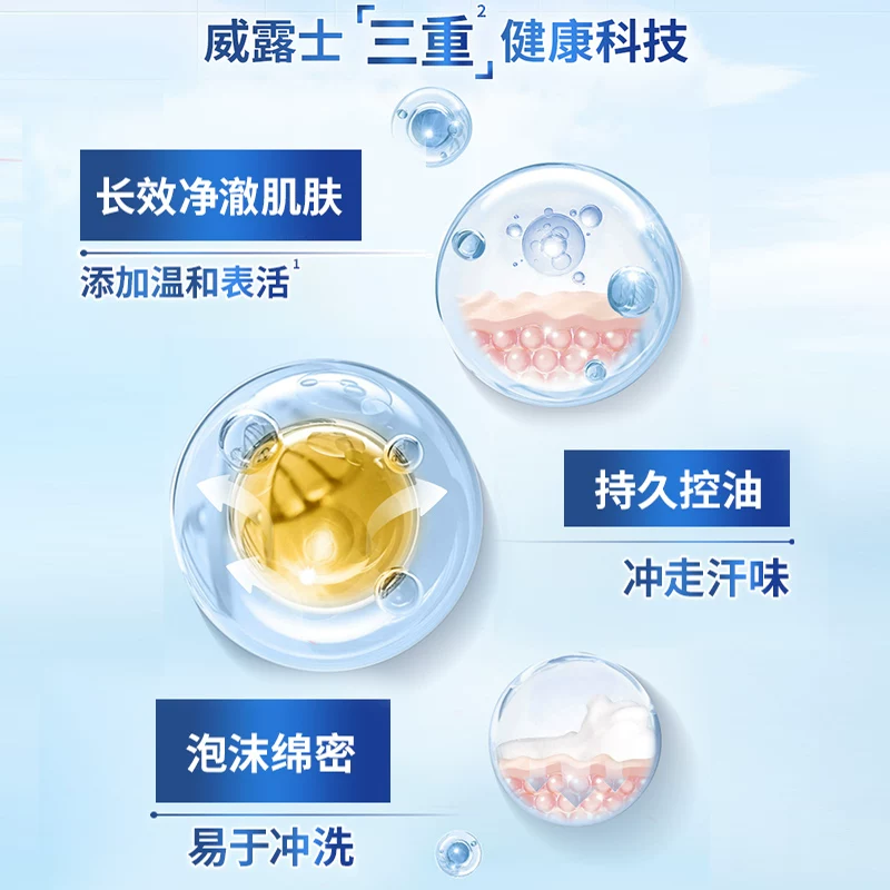 威露士香味持久沐浴露白茶无花果1L 17.2元 - 86线报