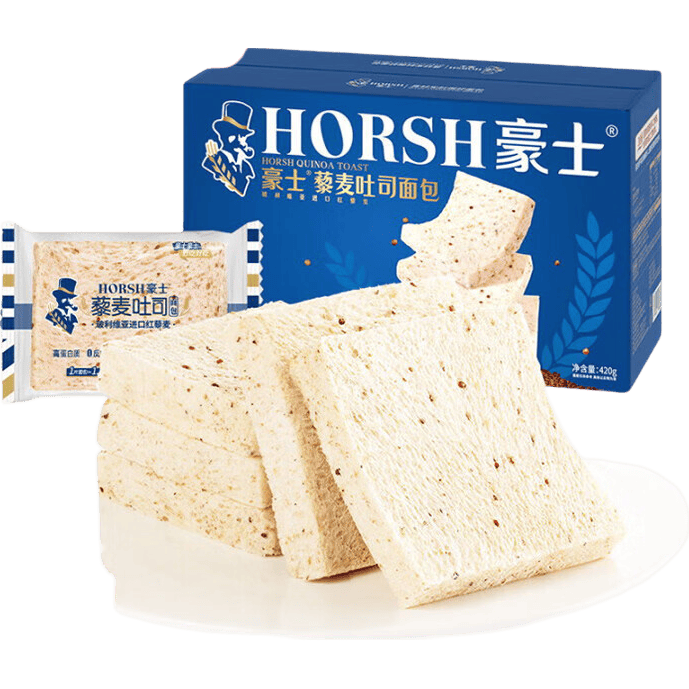 豪士藜麦吐司面包420g约9袋 10.89元 - 线报酷