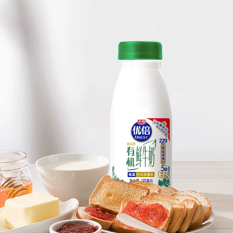 光明优倍浓醇鲜牛奶185ml*6瓶+优倍有机鲜奶185*6瓶 26.01元 - 86线报