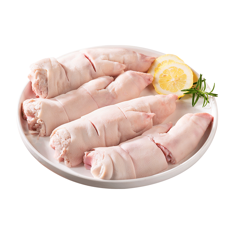 龙大肉食劈半猪蹄净重3.2斤整蹄原切2件 136.62元 - 86线报