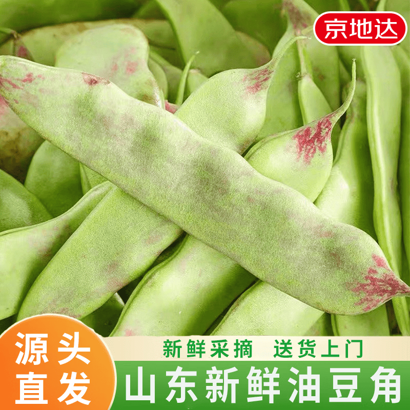 京地达山东油豆角3.5斤新鲜蔬菜 28.3元 - 86线报