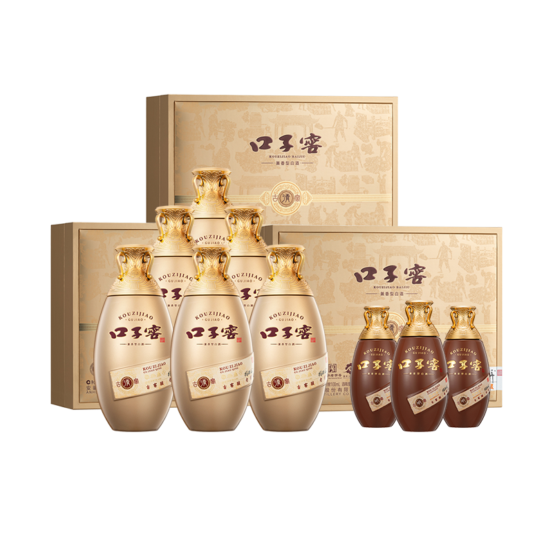 口子窖古窖清兼香型白酒50度500ml×2瓶×3盒 538元 - 86线报