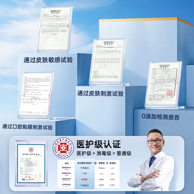 洁云5包*80抽纯水湿巾弱酸性配方手口放心擦全家都能用呵护娇嫩肌 8.04元 - 86线报