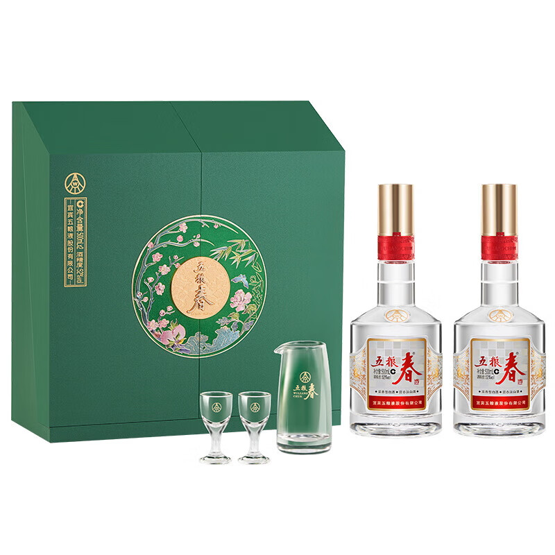 五粮春菁萃版52度浓香型白酒500mL*2瓶 308元 - 86线报