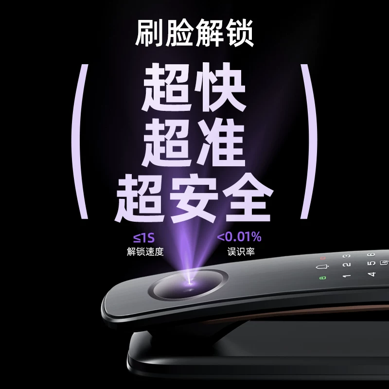 凯迪仕 Q20FProV2人脸识别智能门锁 1209元 - 线报酷