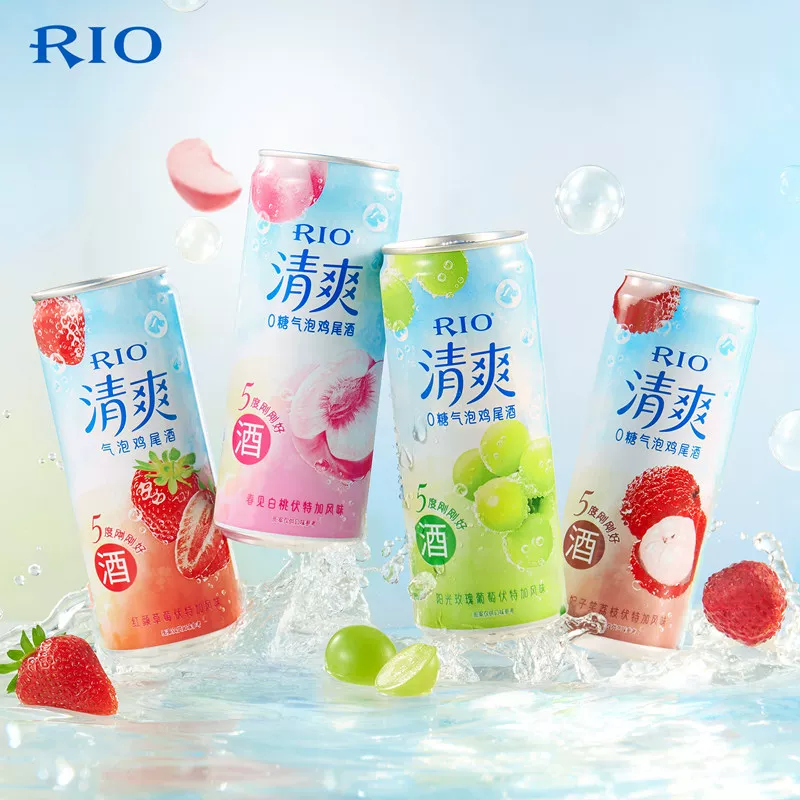 锐澳果酒预调酒清爽强爽zero组合330ml6罐 14.14元 - 线报酷