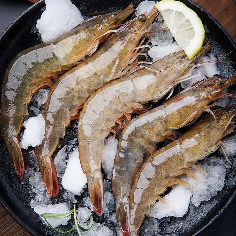美加佳国产白虾1.5kg规格40/50单冻大虾烧烤食材端午节送礼 47.59元 - 86线报