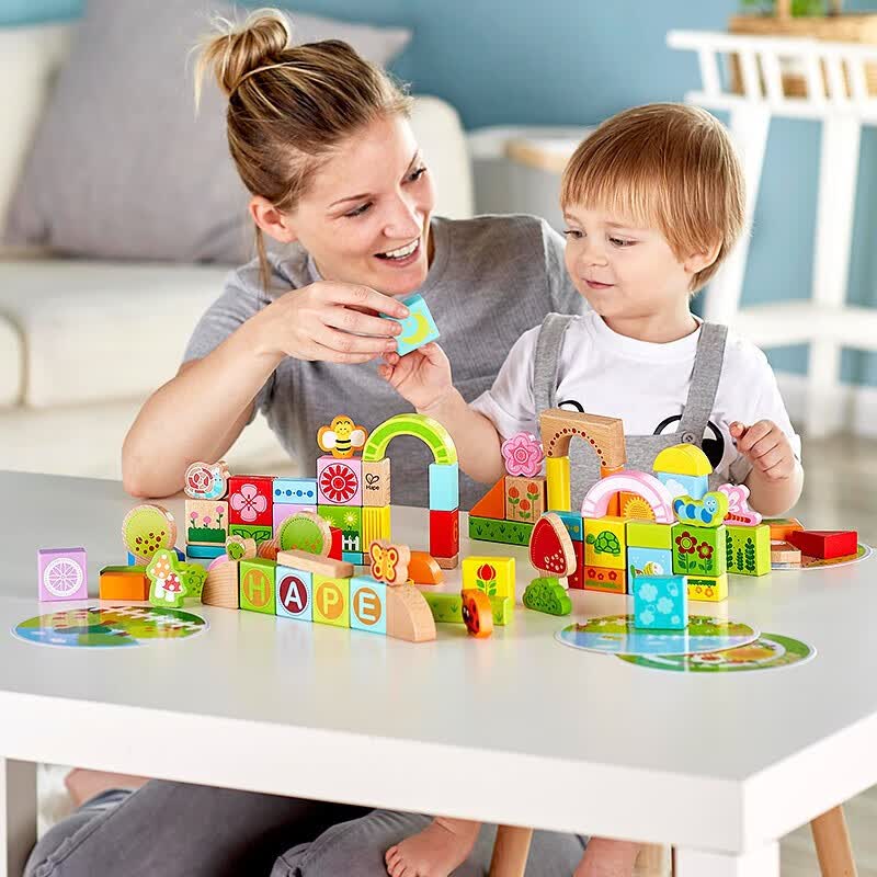 Hape E8312大颗粒花园积木80粒 81.6元 - 86线报