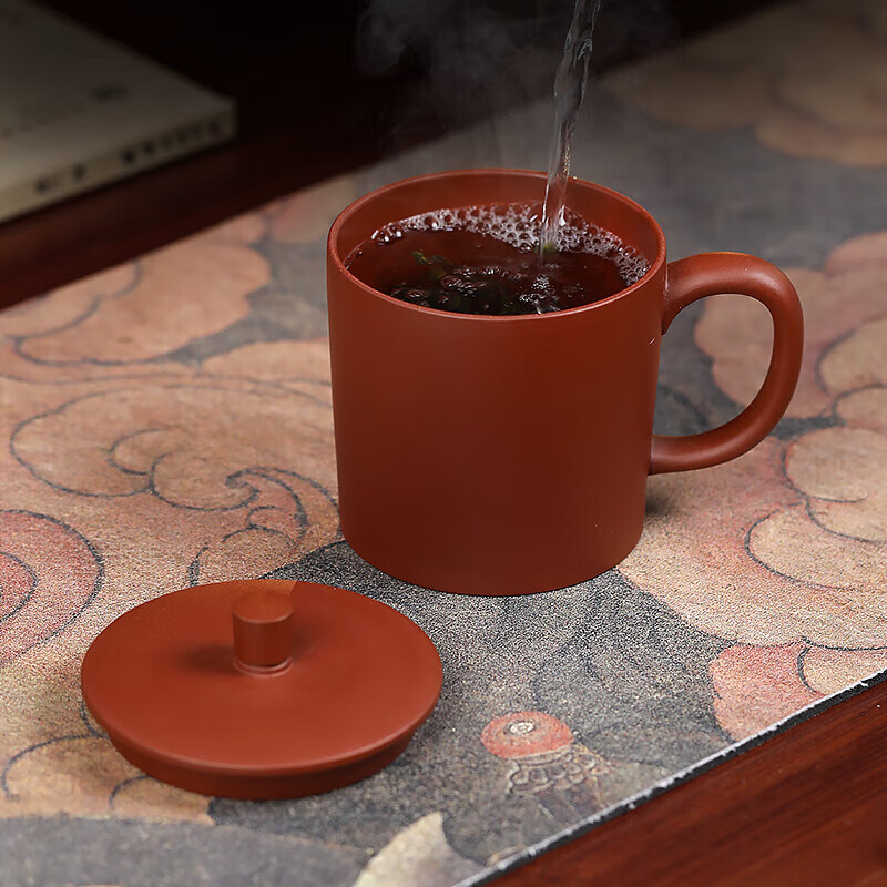百年利永宜兴紫砂盖杯纯全手工原矿紫泥纳吉杯功夫茶具男士办公泡茶水杯子纳吉盖杯310ml 93.4元 - 86线报 百年利永宜兴紫砂盖杯纯全手工原矿紫泥纳吉杯功夫茶具男士办公泡茶水杯子纳吉盖杯310ml 93.4元 - 86线报