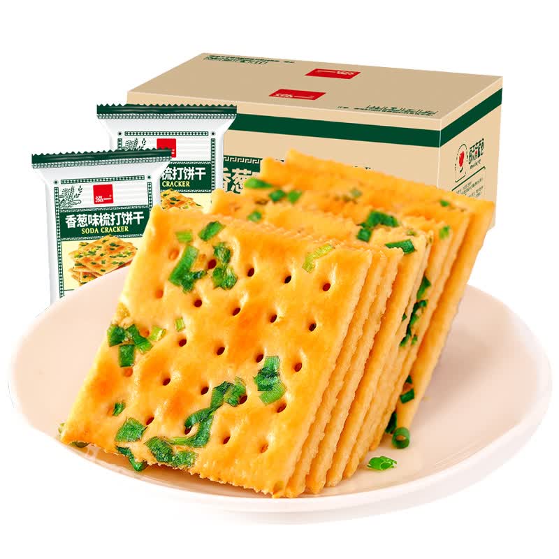 泓一香葱苏打饼干500g16包 5.9元 - 86线报