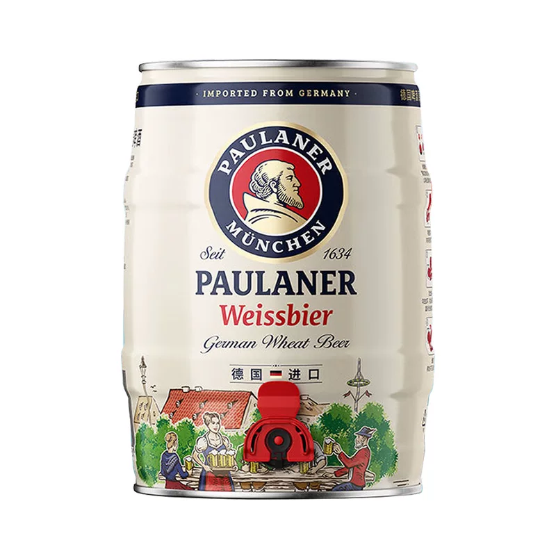 保拉纳小麦白啤酒5L 130元 - 86线报