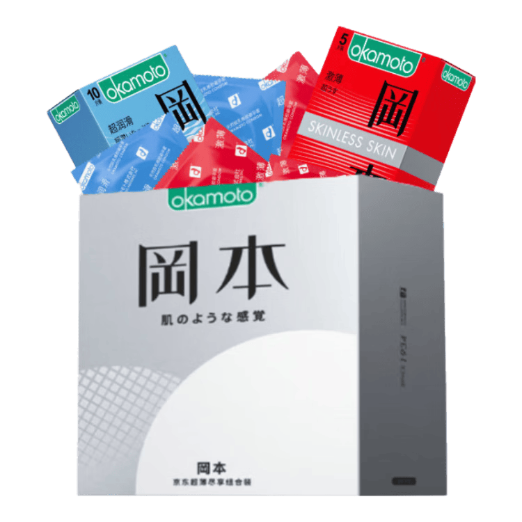 冈本SKIN超薄超润滑安全套15片 19.9元 - 86线报 冈本SKIN超薄超润滑安全套15片 19.9元 - 86线报
