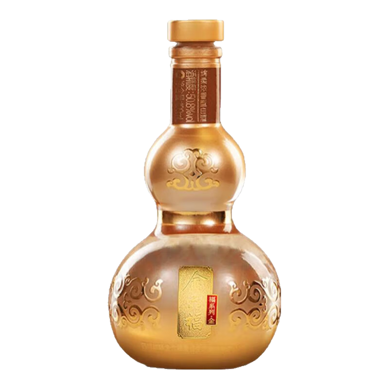 金六福福系列金小酒50.8度绵柔浓香型白酒葫芦瓶100mL 8.77元 - 86线报 金六福福系列金小酒50.8度绵柔浓香型白酒葫芦瓶100mL 8.77元 - 86线报