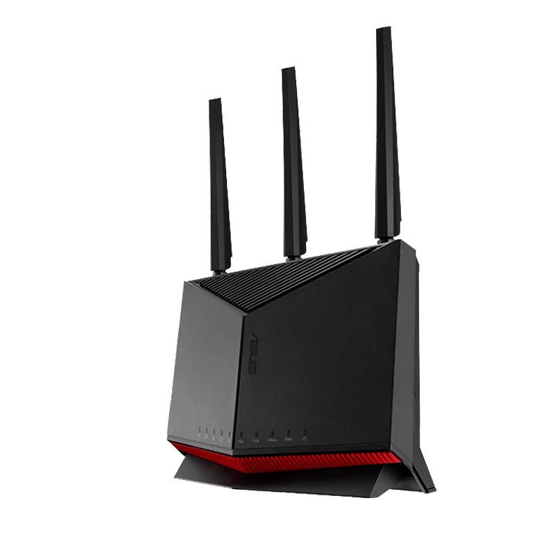 华硕RT-BE86U WiFi7路由器家用无线电竞路由万兆口+4*2.5G口 1394.45元 - 86线报