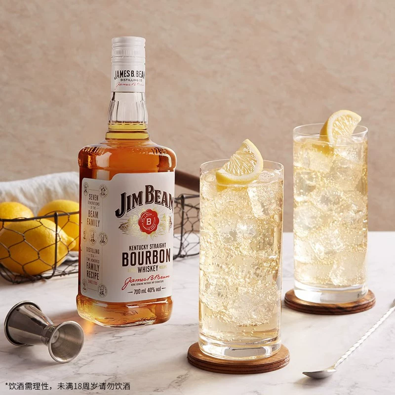 JIM BEAM调和波本威士忌40%vol750ml 64.6元 - 86线报