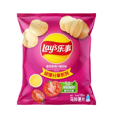 乐事 马铃薯片 墨西哥鸡汁番茄味 135g 7.07元（需买11件，需用券） 图片 2