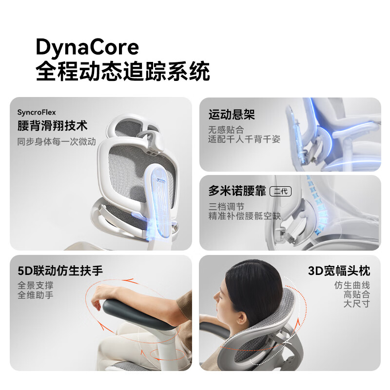 西昊C300二代Lite人体工学椅电脑椅子电竞办公椅久坐人工力学座椅 1269元 - 86线报