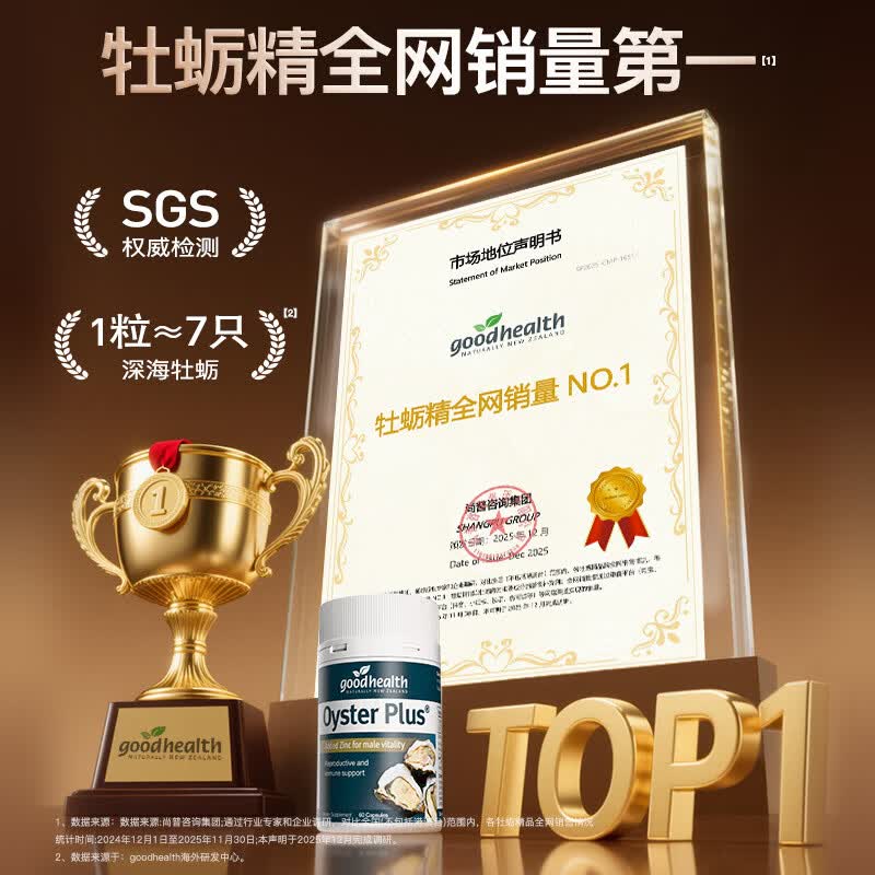 好健康牡蛎精生蚝精氨酸片60粒*5瓶 215.75元 - 折送网