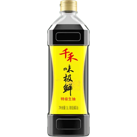 千禾 味极鲜特级生抽酱油 1L 8.91元包邮 百亿补贴加倍补频道 图片 1