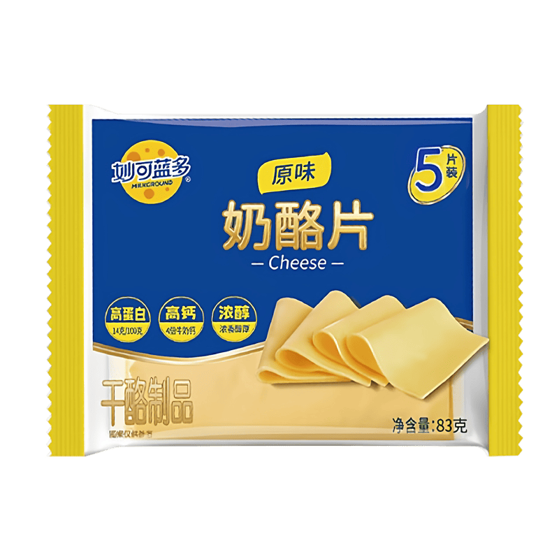 妙可蓝多芝士片83g5片原味独立包装 1.9元 - 86线报 妙可蓝多芝士片83g5片原味独立包装 1.9元 - 86线报