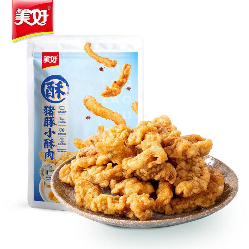 美好黄金椒香小酥肉280g 9.83元 - 86线报 美好黄金椒香小酥肉280g 9.83元 - 86线报
