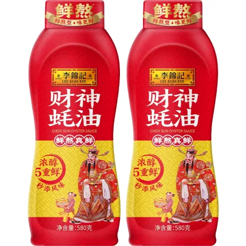 李锦记 财神蚝油 580g*2瓶 券后5.43元 图片 1
