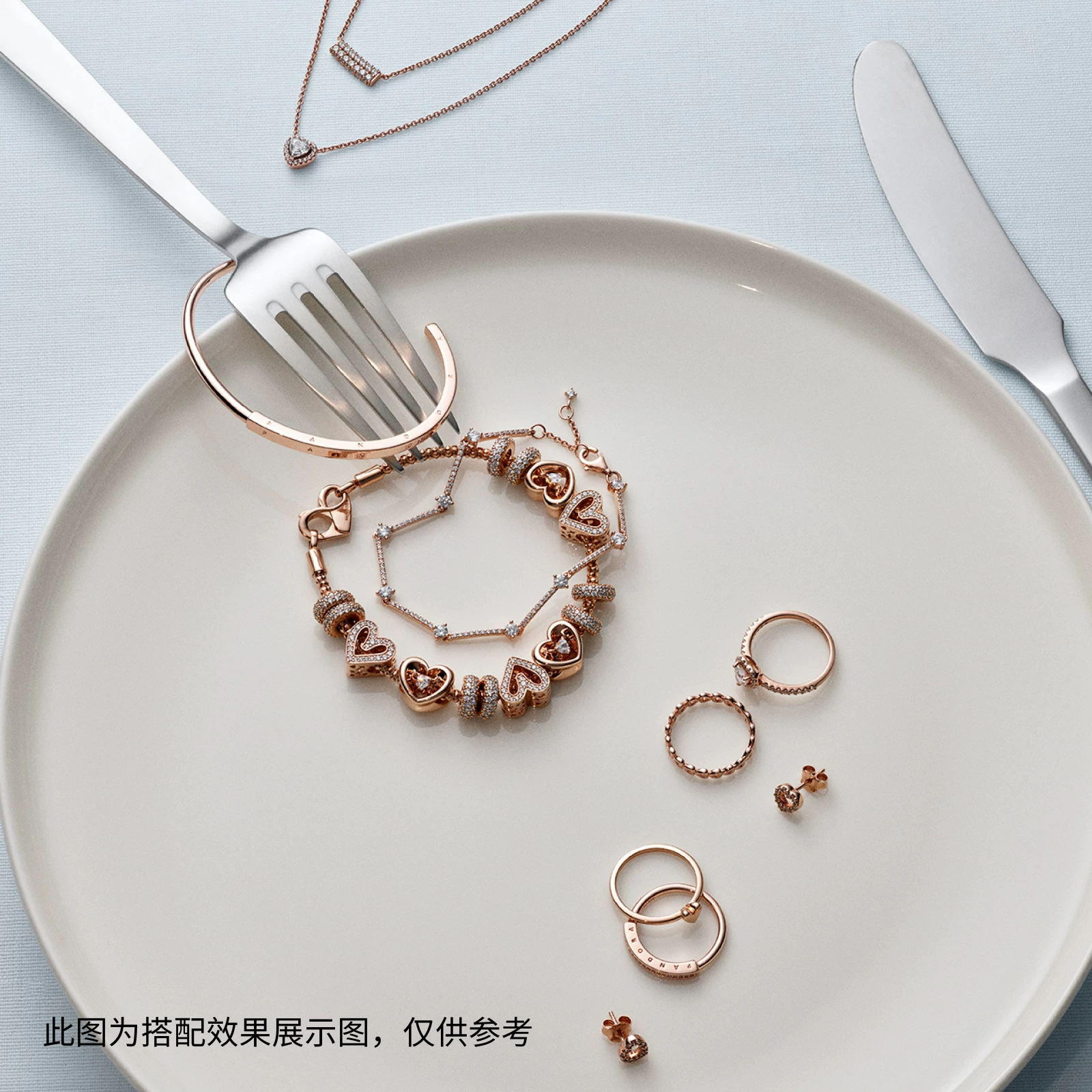 PANDORA手镯套装小众设计手链 1551元 - 线报酷