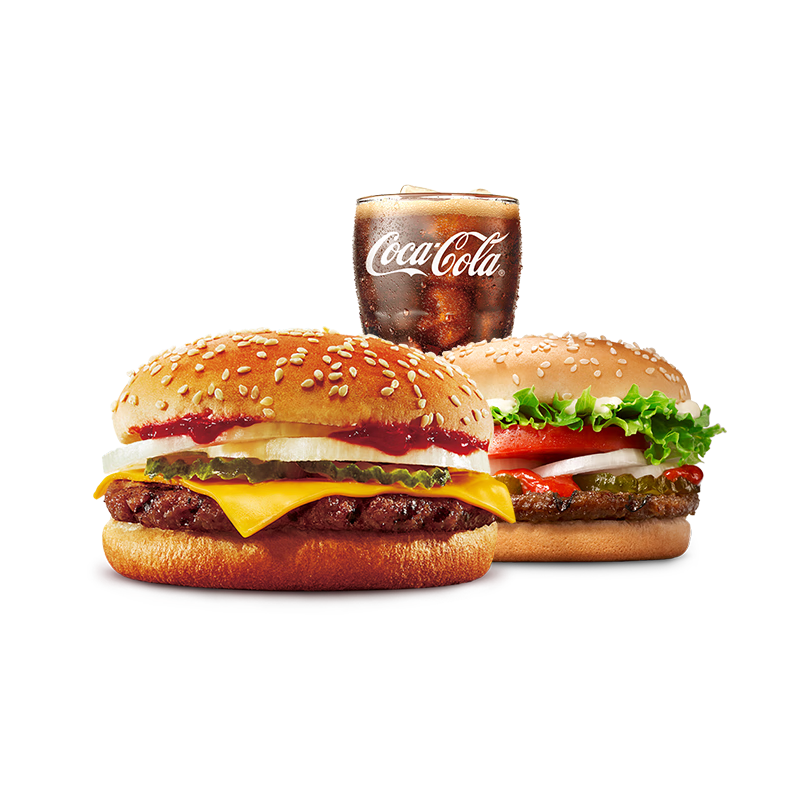汉堡王牛牛双堡饮料3件套单次券 19.9元 - 86线报