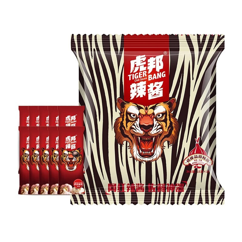 虎邦蒜蓉辣酱150g 5.4元 - 线报酷