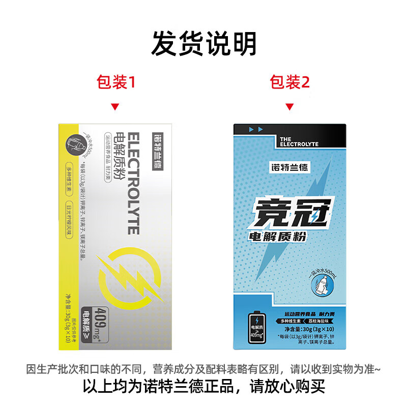 京东冲剂粉电解质水非饮料运动健身能量维生素随机口味 5.01元 - 线报酷